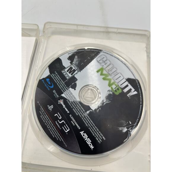 Call of Duty: Modern Warfare 3 Authentic Sony PlayStation 3 PS3 Game 2011 MW3 - Picture 3 of 5